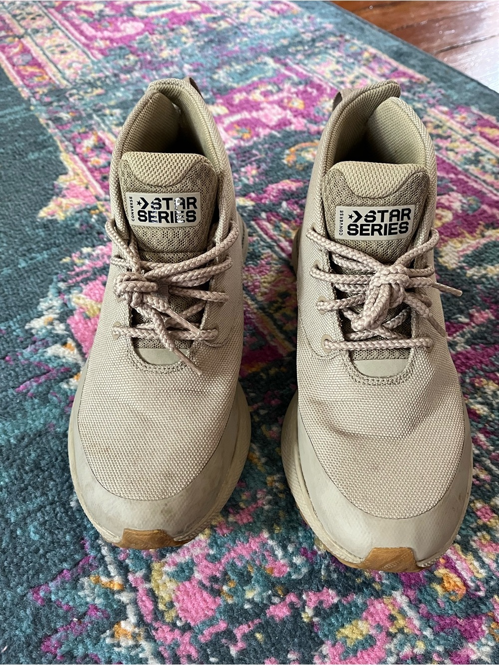Converse Star Series Men’s Sneakers in Tan